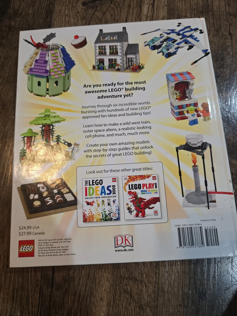 LEGO Awesome Ideas Kids Book - White & Multicolor